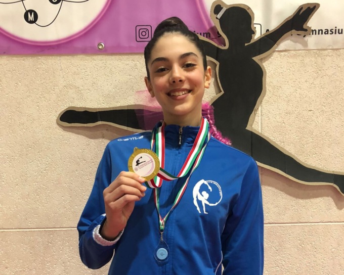 Oro per Carolina Cappellotto della Ginnastica Skill