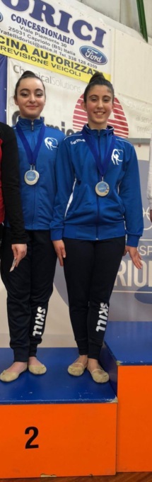 Per le ginnaste della Skill arrivano tre argenti e un bronzo