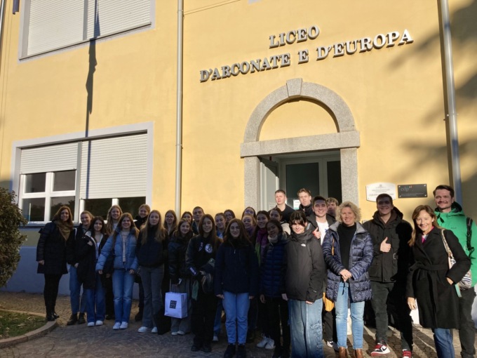 Erasmus: il Liceo di Arconate e d'Europa accoglie 13 studenti tedeschi