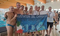 I Nuotatori del Carroccio fanno incetta di medaglie ai Campionati regionali Master
