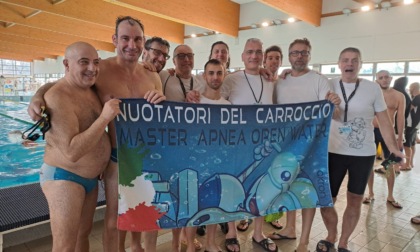 I Nuotatori del Carroccio fanno incetta di medaglie ai Campionati regionali Master