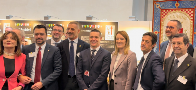 Il Palio di Legnano, simbolo di unione, sotto i riflettori al Parlamento Europeo
