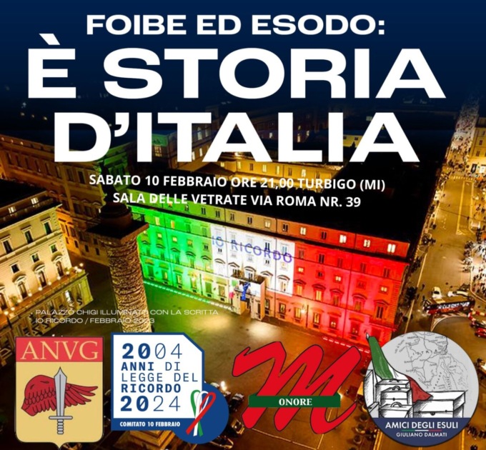 “La patria sconfitta”: a Turbigo il Giorno del Ricordo
