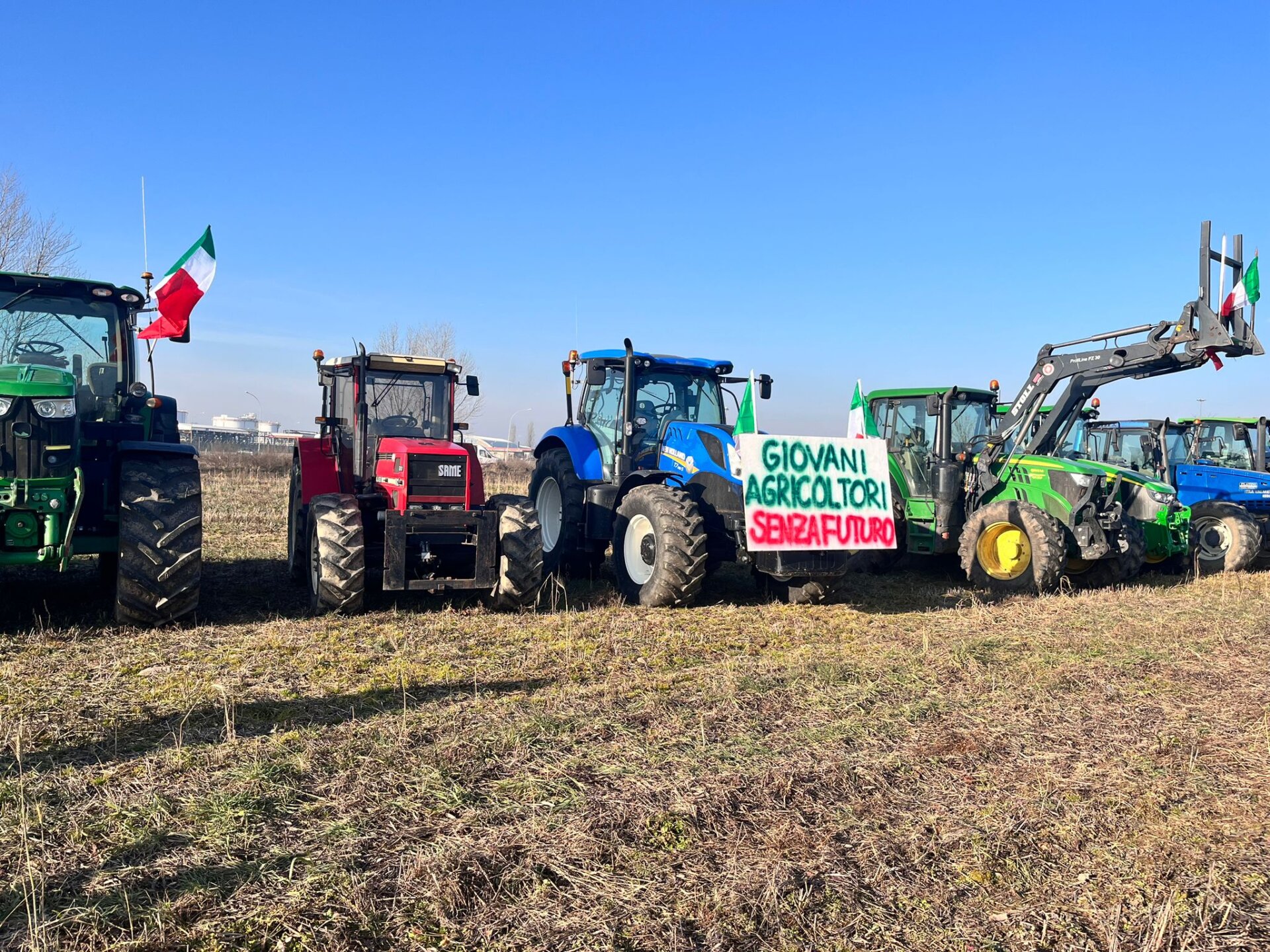 Protesta trattori