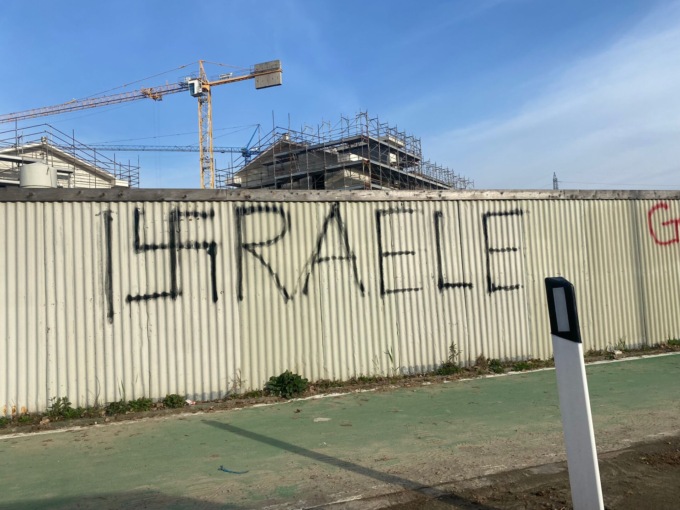 Vandali contro Israele: la condanna dell’Anpi