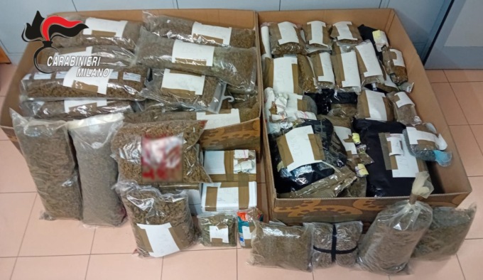 Oltre 50 chili di droga in garage: arrestato 35enne
