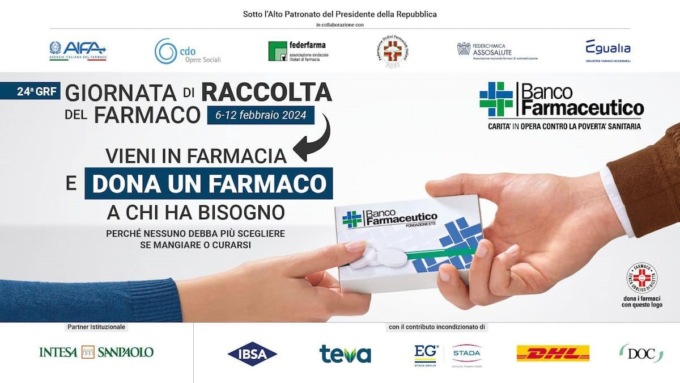 Amaga aderisce alla giornata per la raccolta del farmaco