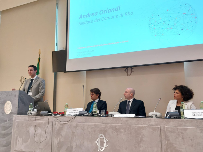 Il sindaco di Rho alla Camera dei Deputati per raccontare l’Aula Piscopia in Mind