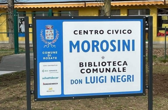 Inaugurato il nuovo Centro Civico Morosini a Rosate