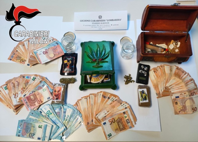 Droga e quasi 20mila euro in contanti in casa: arrestato 39enne