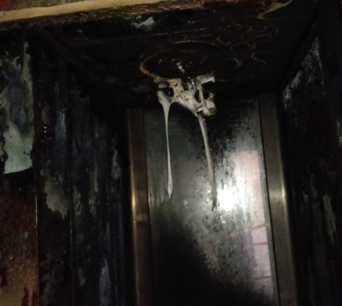 Incendio in casa Aler ad Abbiategrasso