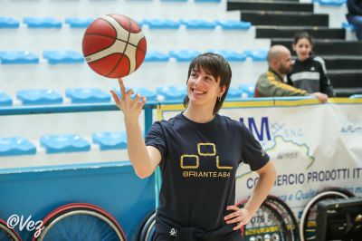 Sofia, 26 anni e la Coppa Italia vinta con i ragazzi del basket in carrozzina