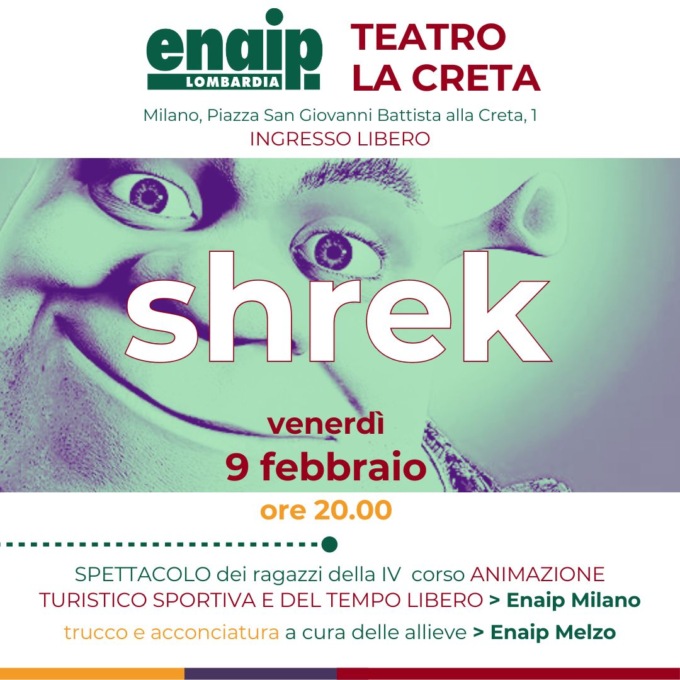 Gli studenti Enaip a teatro con un musical su Shrek