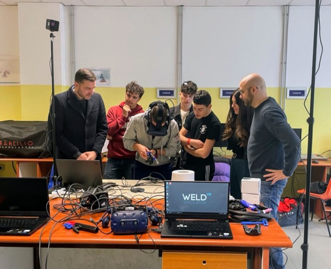 Al Bernocchi arriva il corso di saldatura in ambiente virtuale
