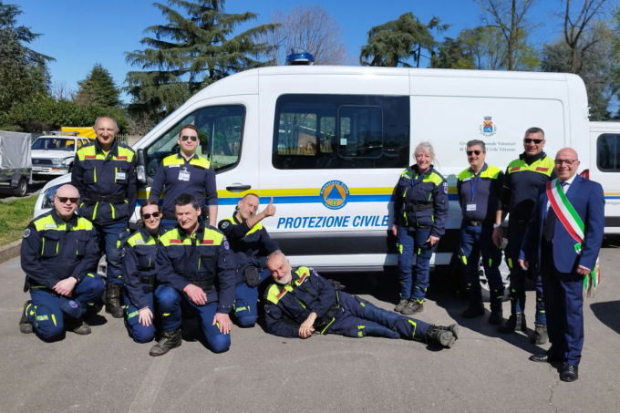 La Protezione civile di Vittuone alla “Tre giorni di Magenta”