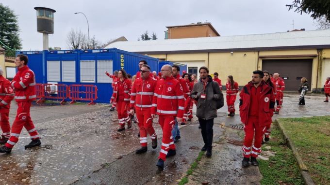 Croce rossa, il presidente nazionale nella nuova sede di Legnano: "Siate orgogliosi di quello che fate"