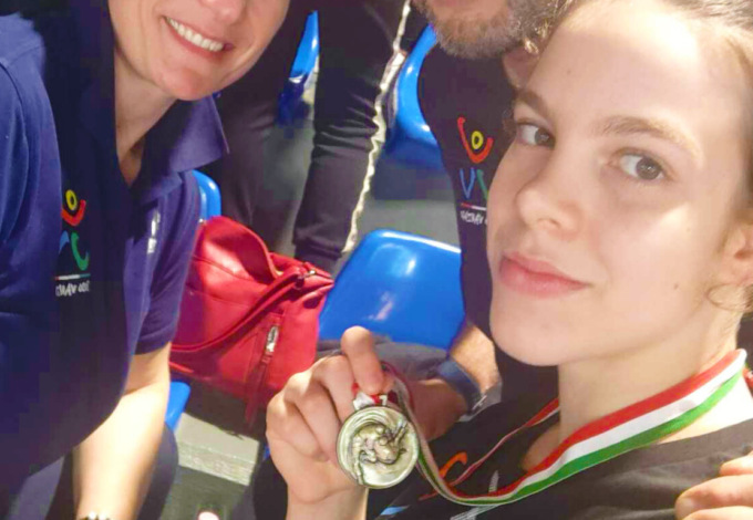 La judoka Elisa Aspico centra il bronzo ai campionati italiani cadetti