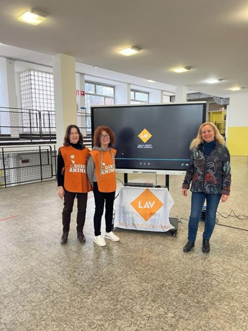La Lav all’istituto Futura: “Tutti gli animali sono amici da rispettare”