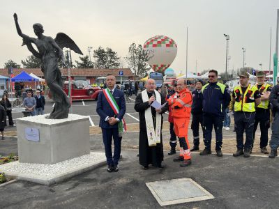 Un monumento in ricordo dei 41 poglianesi scomparsi per il Covid