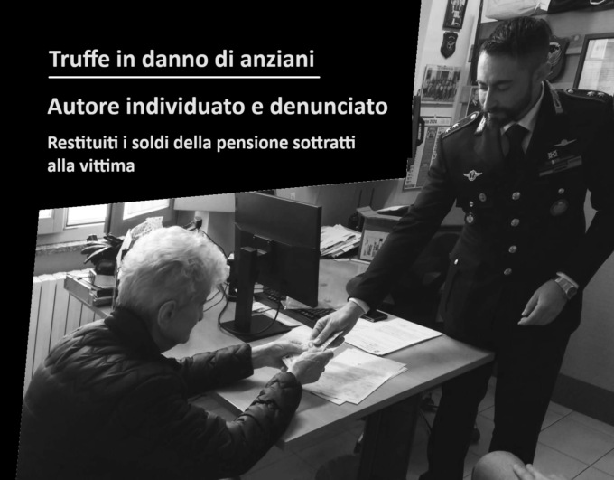 Truffe agli anziani: la Polizia Locale individua il colpevole