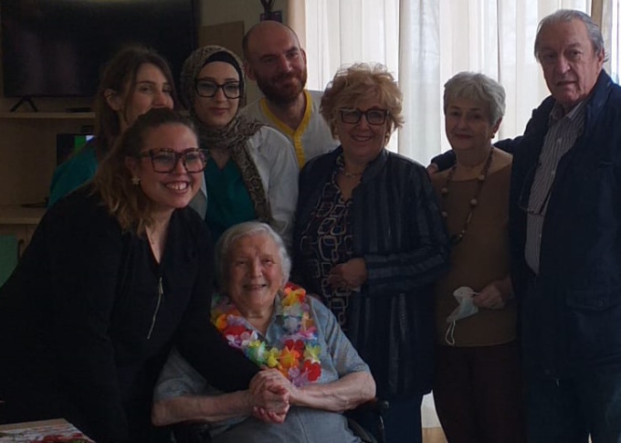Teresa Carrettin ha 102 anni: “Mai bevuto nè fumato”