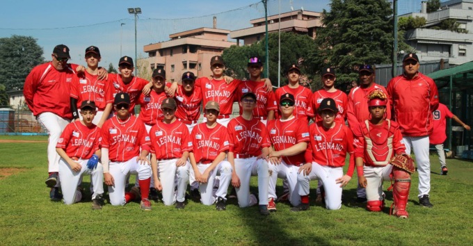 Buona la prima per il Legnano baseball under 18