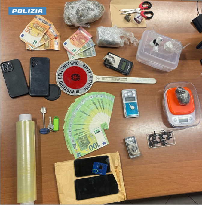 35enne arrestato dalla Polizia per spaccio di droga