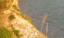 Continua l'erosione delle sponde del Ticino a Cascina Gallarata
