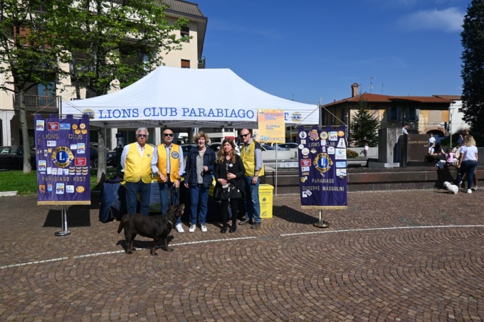 Lions day 2024: successo di presenze in piazza a Parabiago
