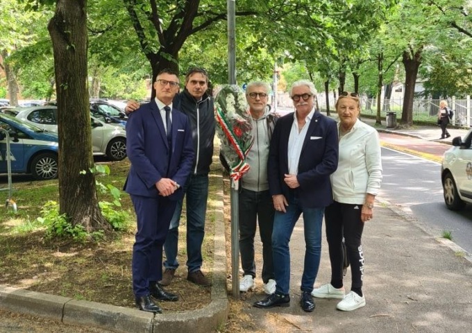 Fratelli d’Italia ha reso omaggio a Carlo Borsani