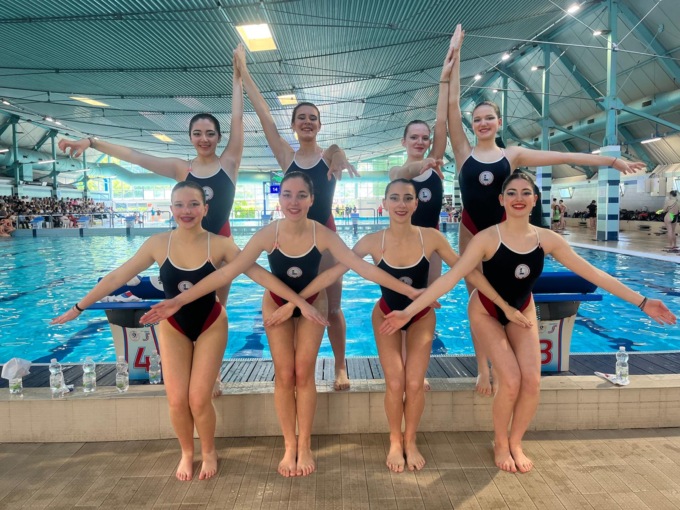 Ottimi piazzamenti nel sincro per le atlete della Rari Nantes Legnano