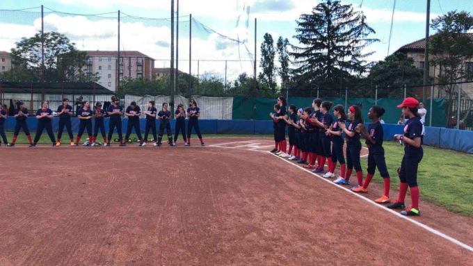 Non basta un inizio spumeggiante alle under 13 del Softball Legnano