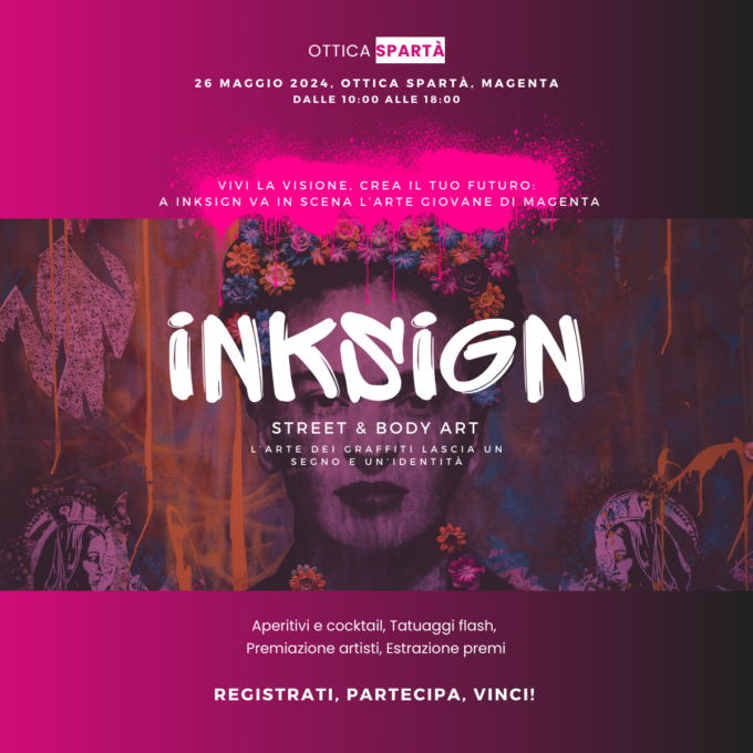 Vivi la visione, crea il tuo futuro: a InkSign va in scena l’arte giovane di Magenta