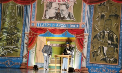 I pupi antimafia in scena all'auditorium di Castano Primo