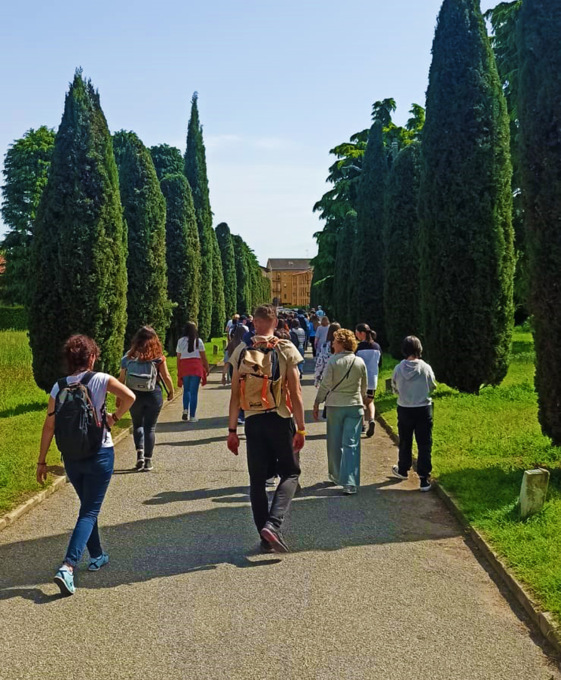 Successo a Mesero per lo scambio culturale con gli studenti francesi