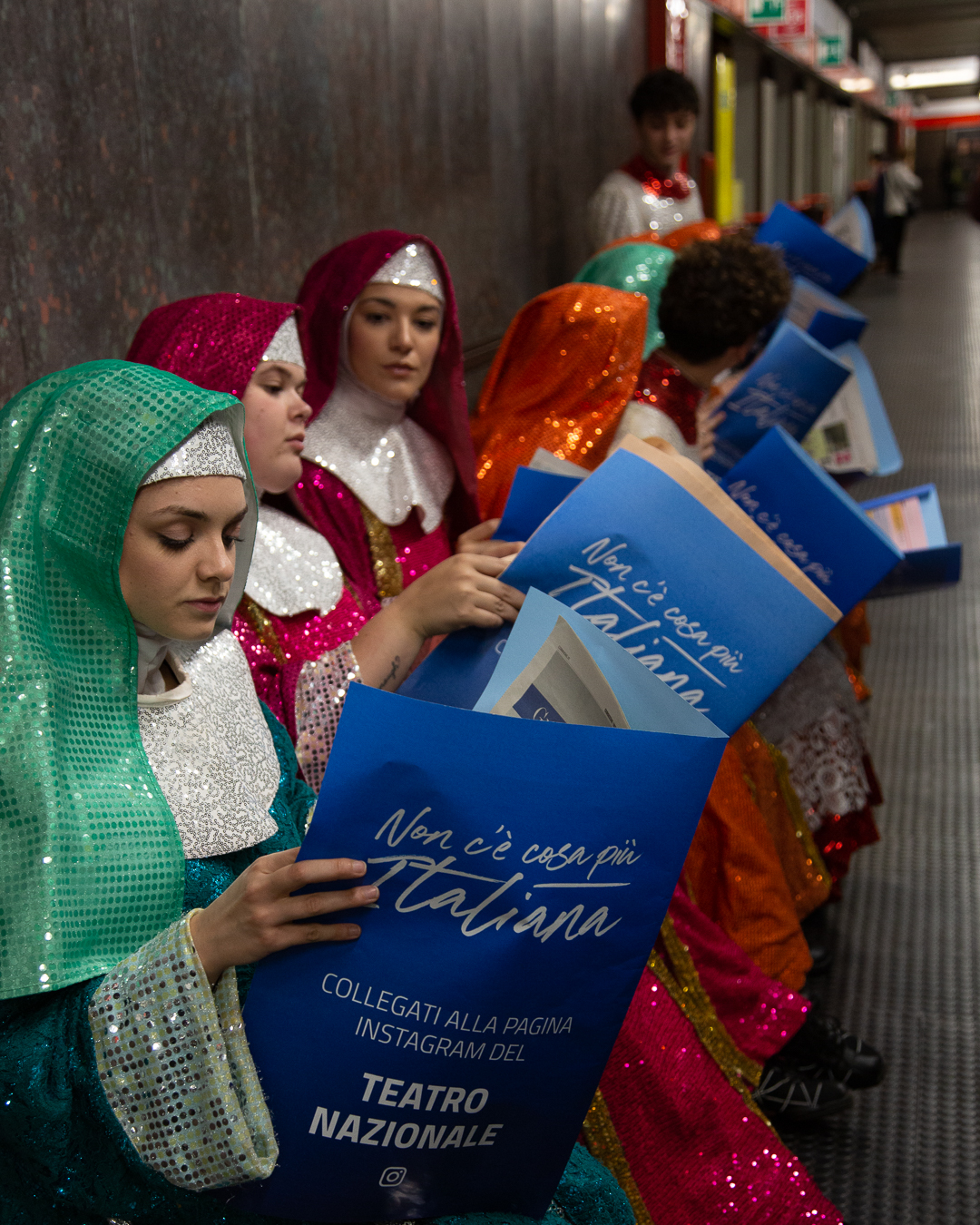 Teatro nazionale suore in metro