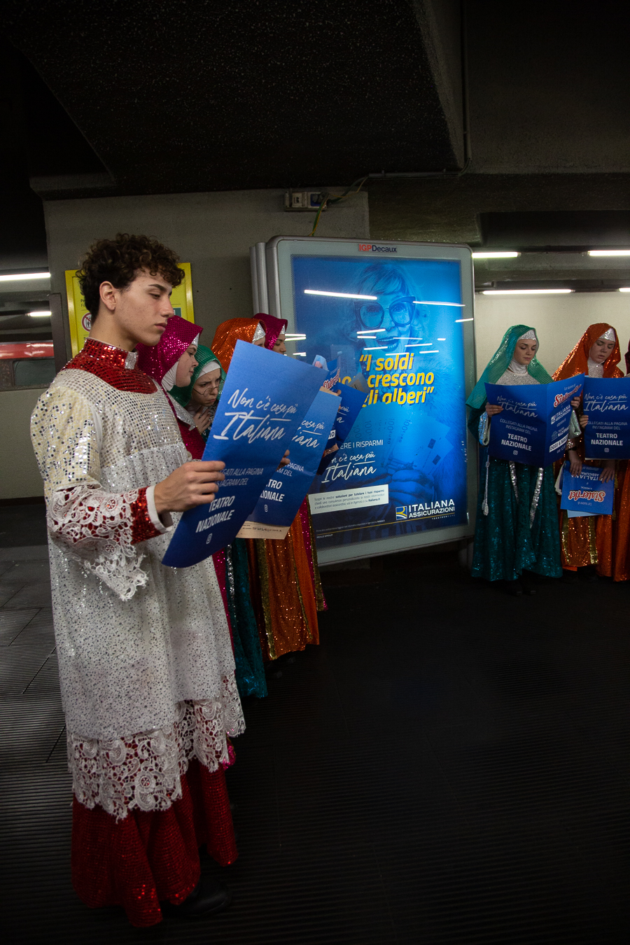 Teatro nazionale suore in metro