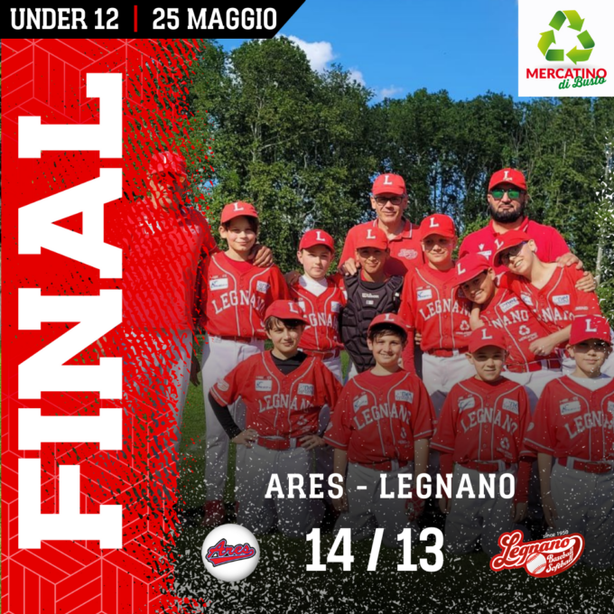 Il Legnano baseball non trova la vittoria ma una delle sue migliori prestazioni