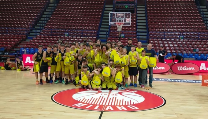 Polis Senago, i ragazzi protagonisti sul parquet del Forum