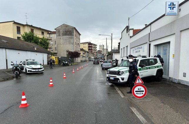Operazione “alto impatto” della Polizia Locale di Abbiategrasso