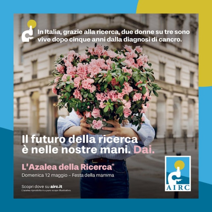 Il 12 maggio torna l’azalea che fa bene alla ricerca contro il cancro