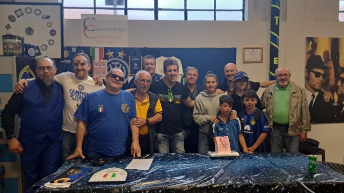 Inter club in festa per lo scudetto e la seconda stella