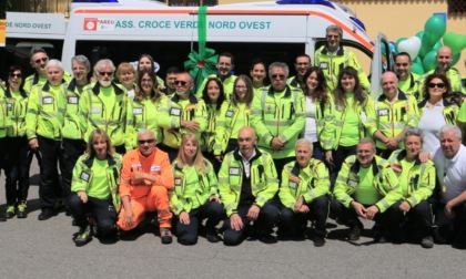 Croce Verde Nord Ovest, Sainaghi scende dall'ambulanza