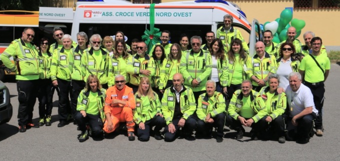 Croce Verde Nord Ovest, Sainaghi scende dall’ambulanza