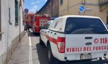 Incendio in appartamento: una persona trasportata in ospedale