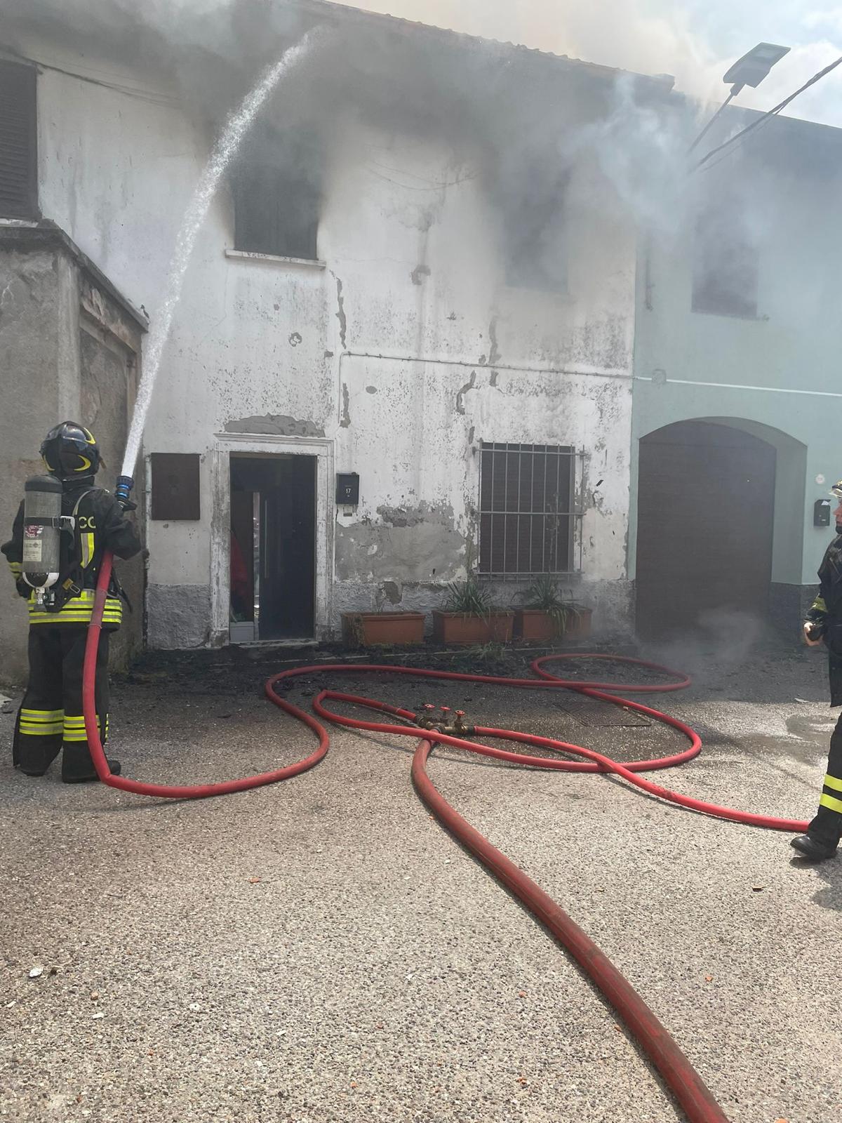 Incendio San Giorgio su Legnano