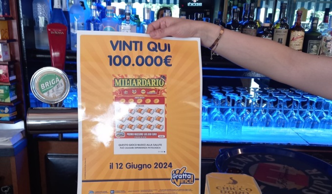 Che fortuna! In pochi giorni vinti quasi 800mila euro a Parabiago