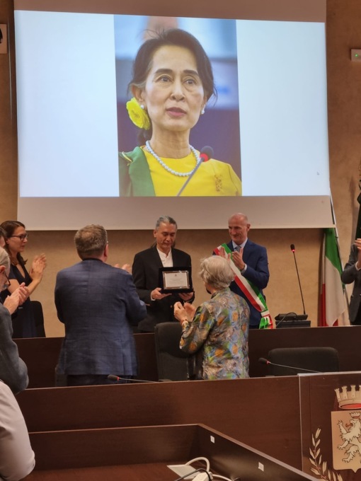 Conferita Cittadinanza onoraria ad Aung San Suu Kyi