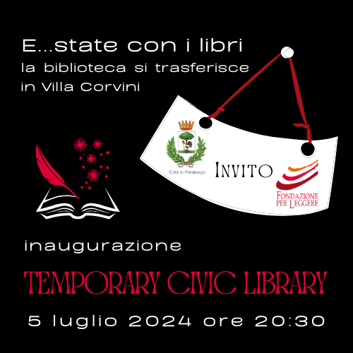 Parabiago pronta ad inaugurare la biblioteca civica temporanea