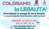 "Coloriamo la legalità" per ricordare Falcone e Borsellino